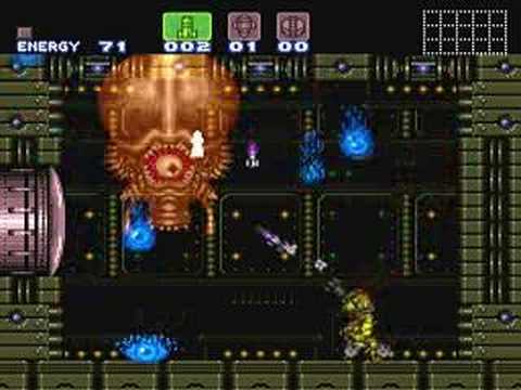 Phantoon in Super Metroid