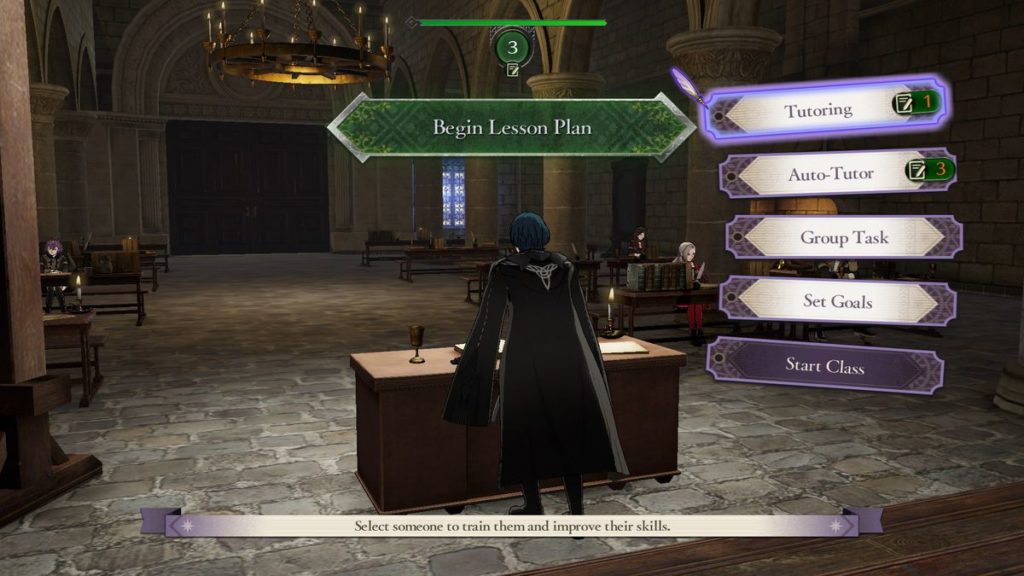 L'accademia di Fire Emblem Three Houses