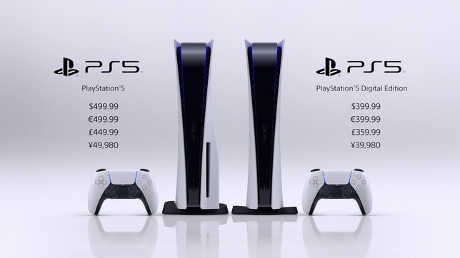 Prezzi PlayStation 5