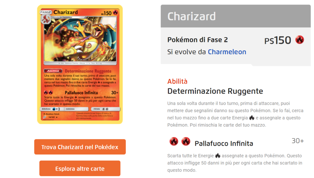 Charizard di Gioco di Squadra rimane il più forte.