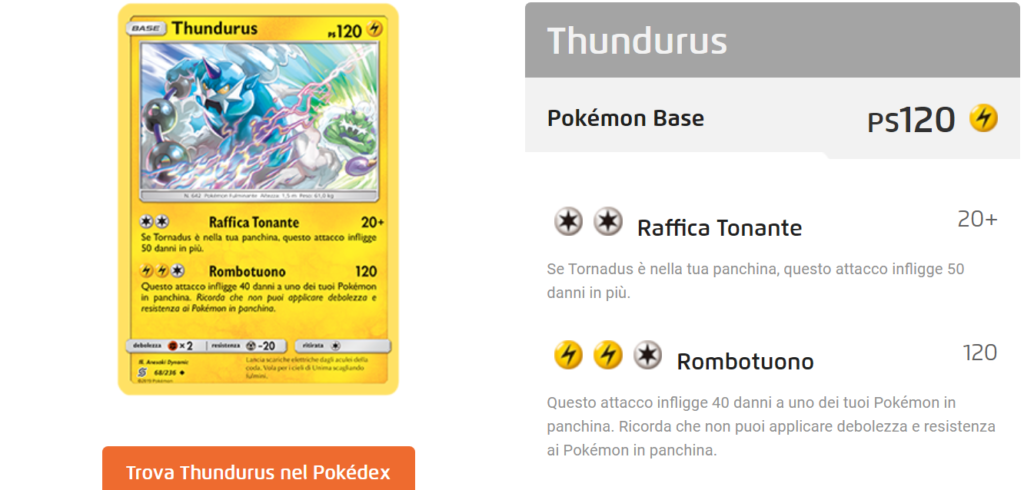 Thundurus di Turbine Ruggente.