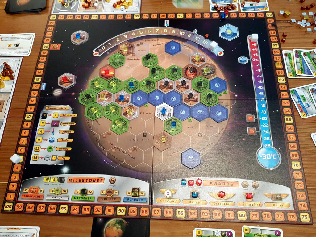 Terraforming Mars: gioco fisico