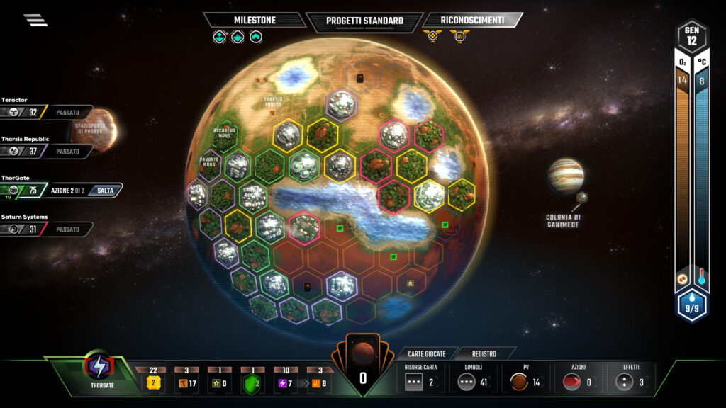 Terraforming Mars: gioco digitale
