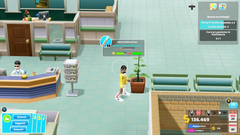 Freddie Mercury in Two Point Hospital