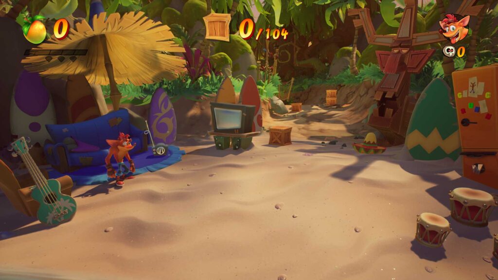 L'inizio di Crash Bandicoot 4