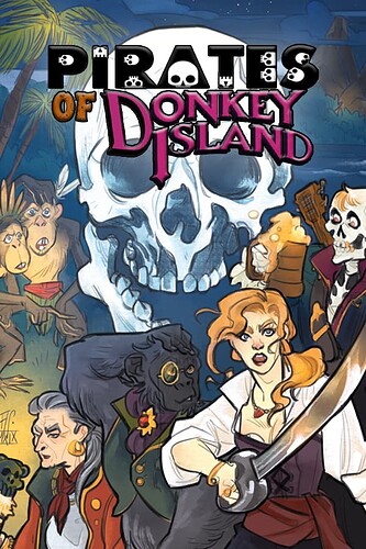  Pirates of Donkey Island: storia testuale interattiva tutta da giocare!