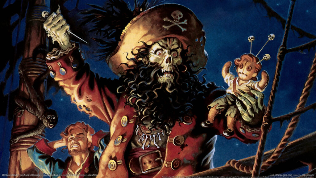 Uno dei migliori videogiochi sui pirati di sempre: Monkey Island 2: Le Chuck’s Revenge