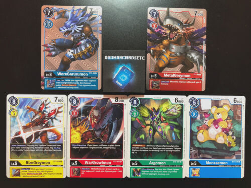 Digimon Card Game: tipologie di carte