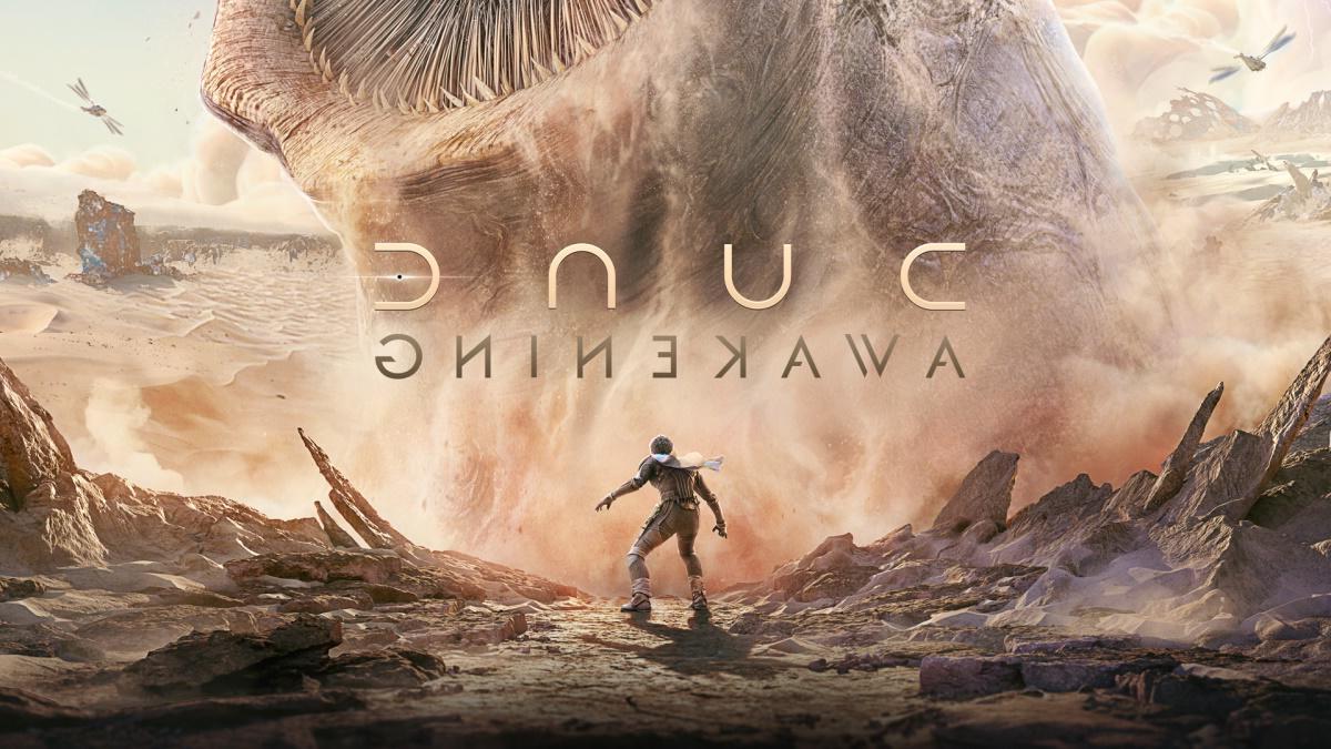Copertina ufficiale del gioco (in uscita nel 2024?) di Dune: Awakening