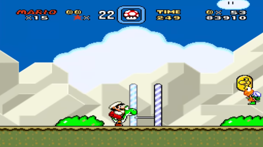 platform 2D Super Mario: World