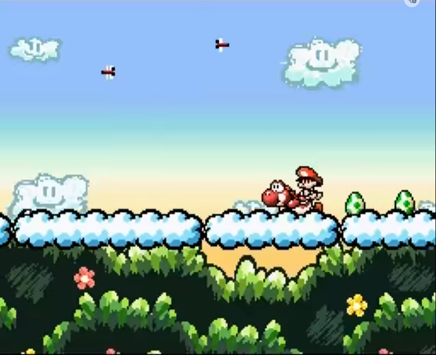 platform 2D Super Mario: World 2