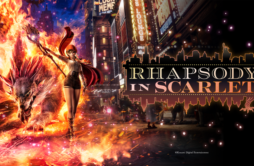 Rhapsody in Scarlet Copertina