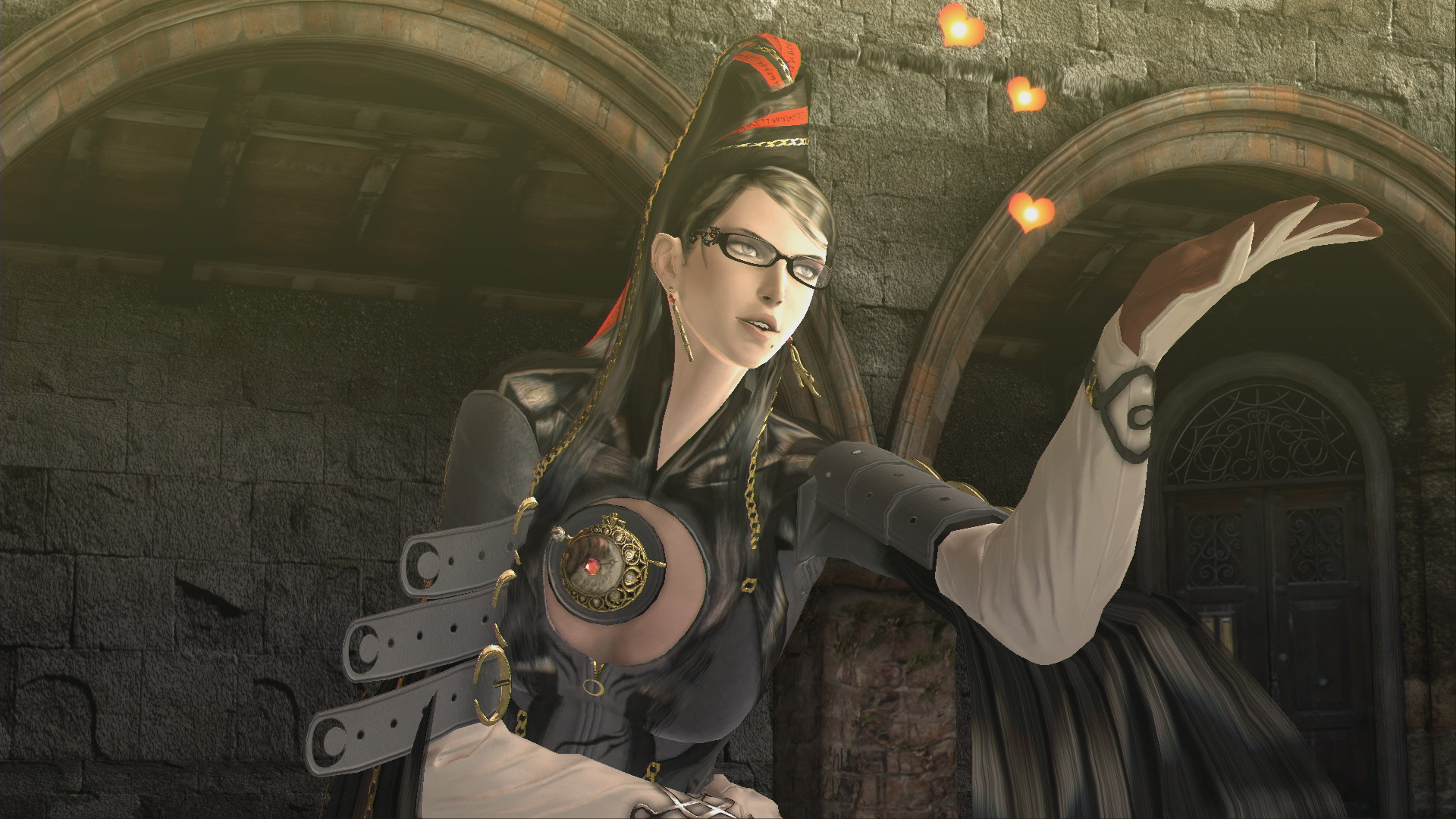 Bayonetta, la strega protagonista in combattimento nello stylish action di PlatinumGames diretto da Hideki Kamiya