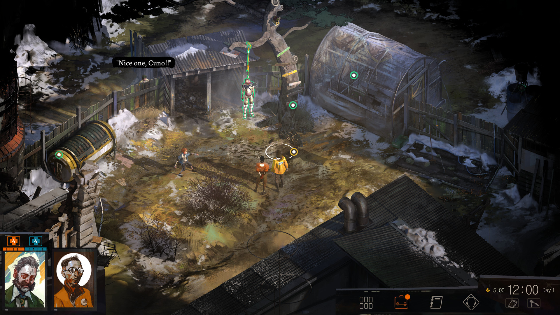 Disco Elysium, screenshot ufficiale della città di Revachol nel gioco di ruolo di ZA/UM