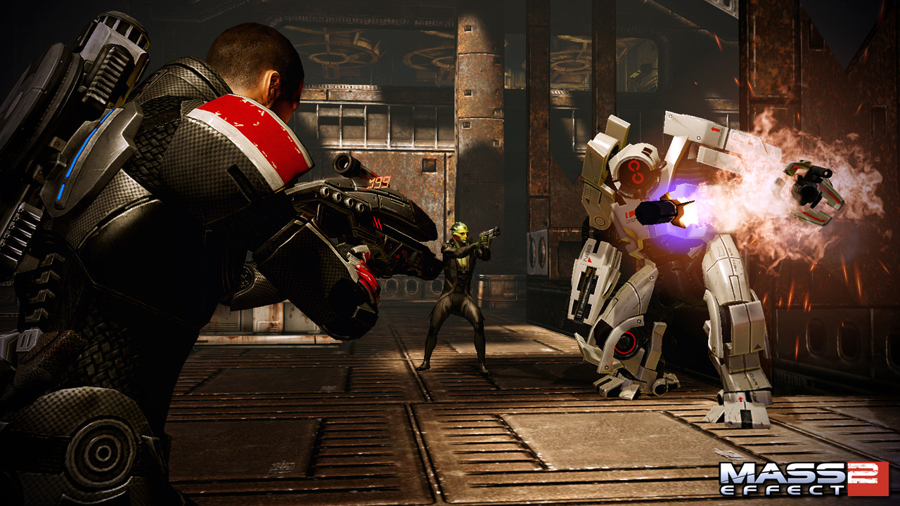 Mass Effect 2, screenshot ufficiale del gioco di ruolo fantascientifico di BioWare