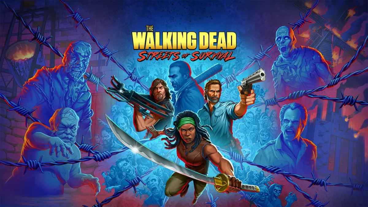 Copertina di The Walking Dead: Streets of Survival, beat 'em up in pixel art di Odaclick Game Studio
