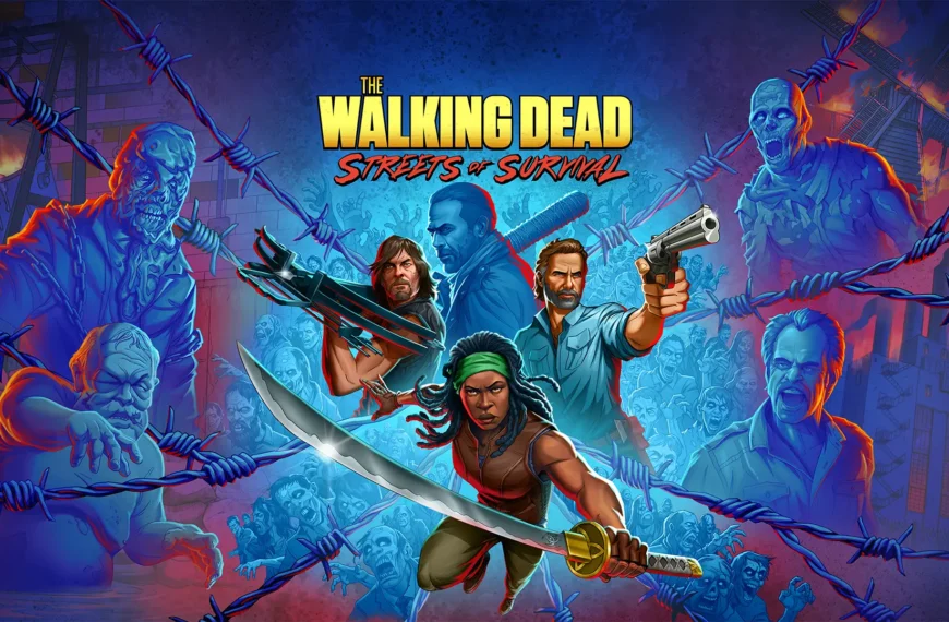 Copertina di The Walking Dead: Streets of Survival, beat 'em up in pixel art di Odaclick Game Studio